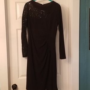 Womens long sleeve cocktail dress